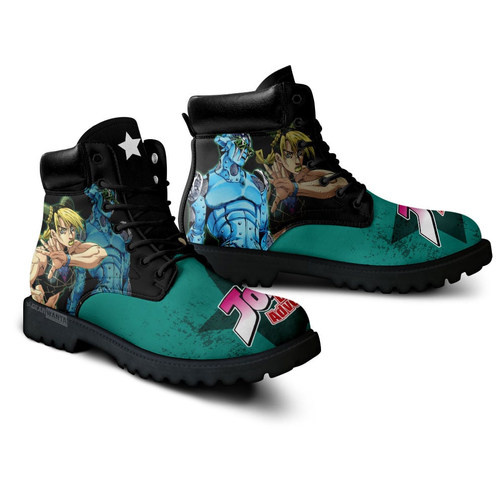 JoJo’s Bizarre Adventure Jolyne Kujo Boots Anime Custom Shoes