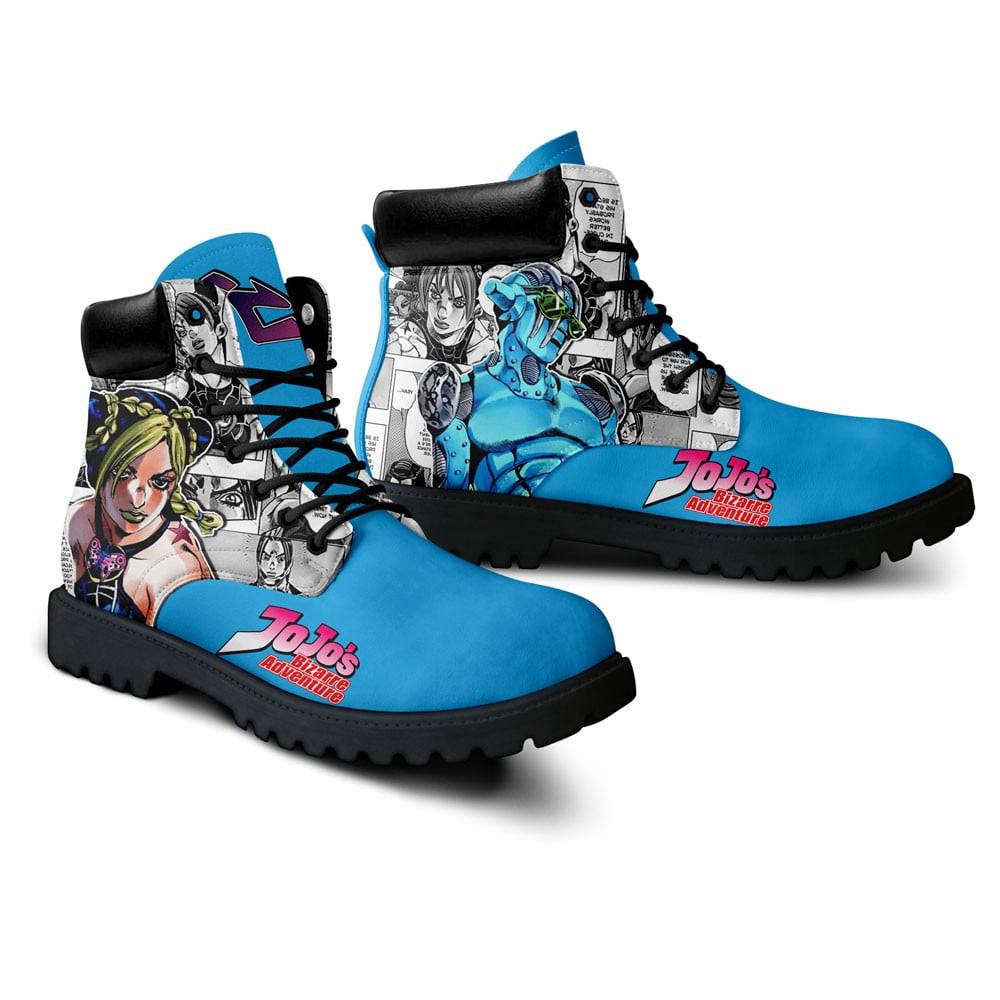 Jojo’s Bizarre Adventure Jolyne Kujo Boots Custom Anime Shoes