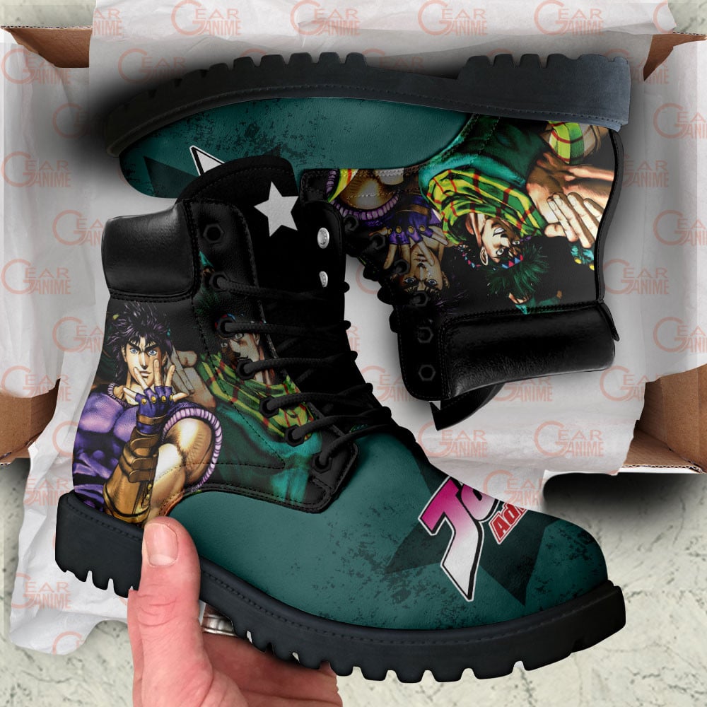 JoJo’s Bizarre Adventure Joseph Joestar Boots Anime Custom Shoes
