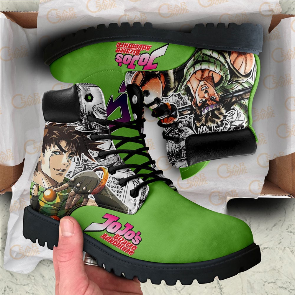 Jojo’s Bizarre Adventure Joseph Joestar Boots Custom Anime Shoes
