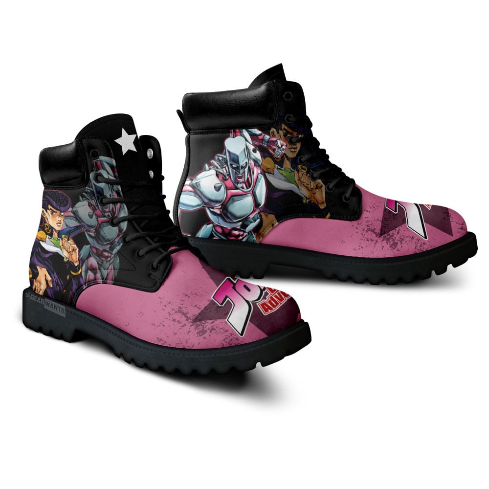JoJo’s Bizarre Adventure Josuke Higashikata Boots Anime Custom Shoes