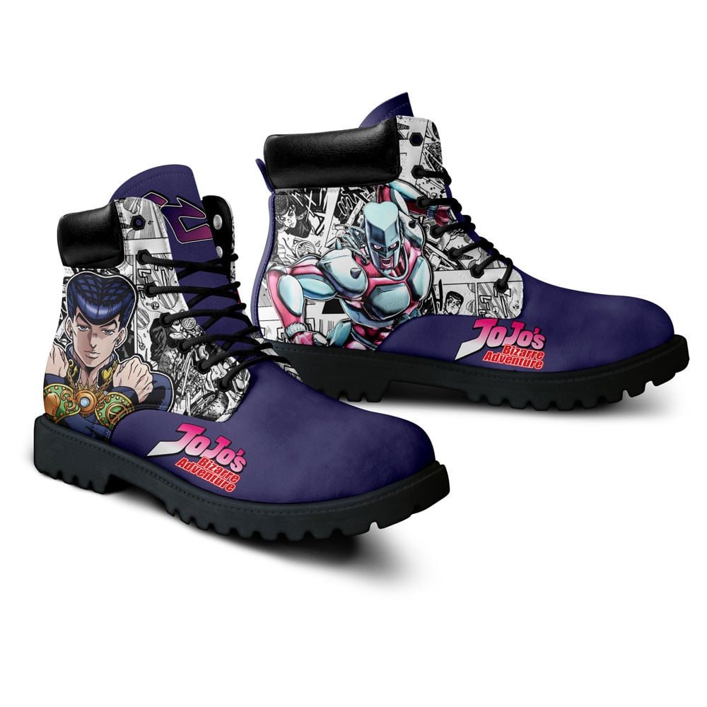 Jojo’s Bizarre Adventure Josuke Higashikata Boots Custom Anime Shoes