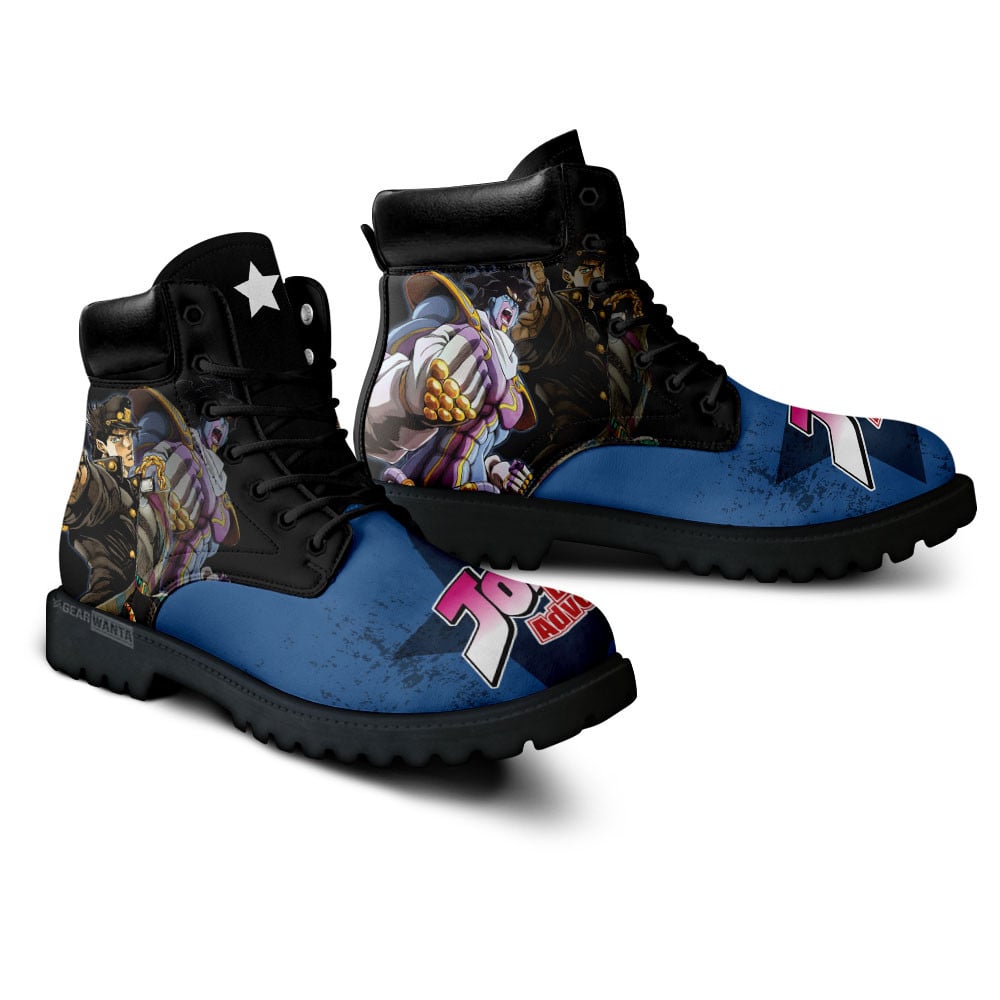 JoJo’s Bizarre Adventure Jotaro Kujo Boots Anime Custom Shoes