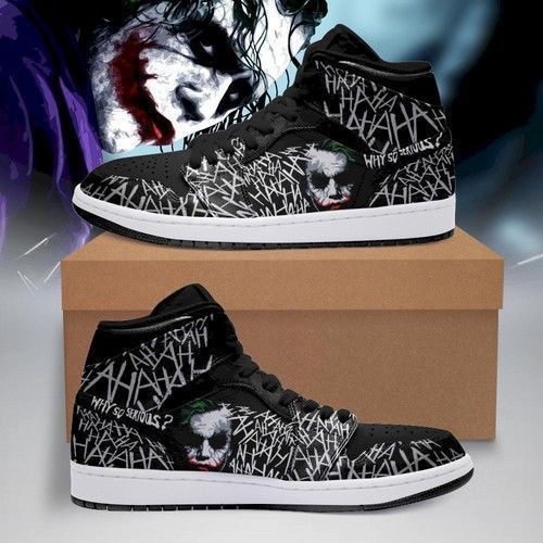 Joker 2 Ha ha ha High Top Air Jordan Sneaker, Air Jordan Hightop