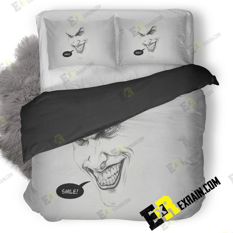 Joker Art 3D Customized Duvet Cover Bedding Set