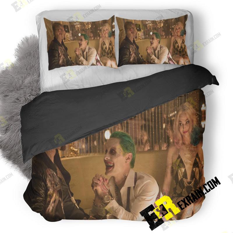 Joker Harley Quinn Suicide Squad 3D Customized Duvet Cover Bedding Set