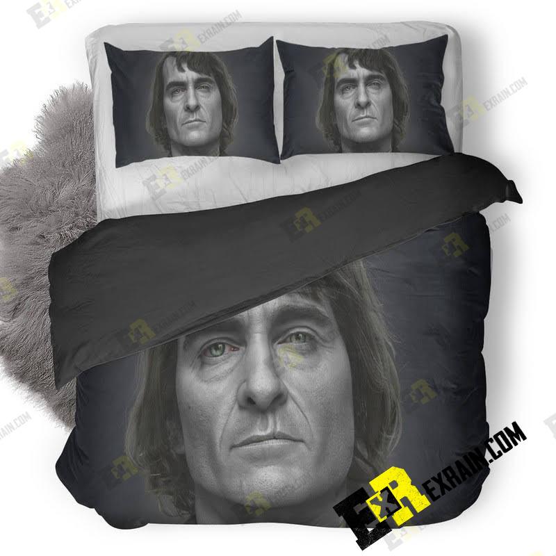 Joker Joaquin Phoenix D3 3D Customized Duvet Cover Bedding Set