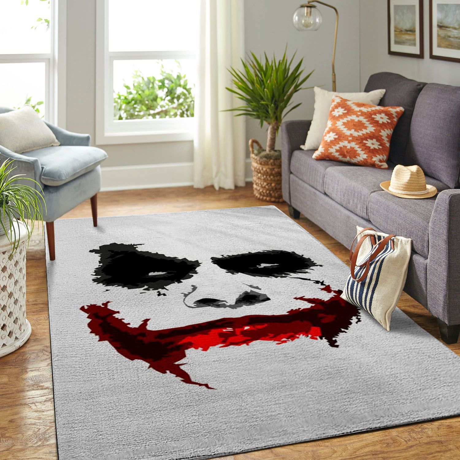 Joker Living Room Area Rectangle Rug