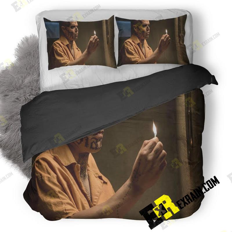 Joker Suicide Squad Prison Image 3D Customized Duvet Cover Bedding Set