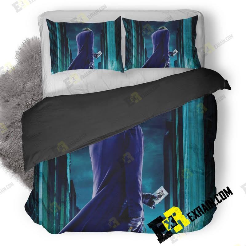 Joker The Dark Knight 3D Customized Duvet Cover Bedding Set