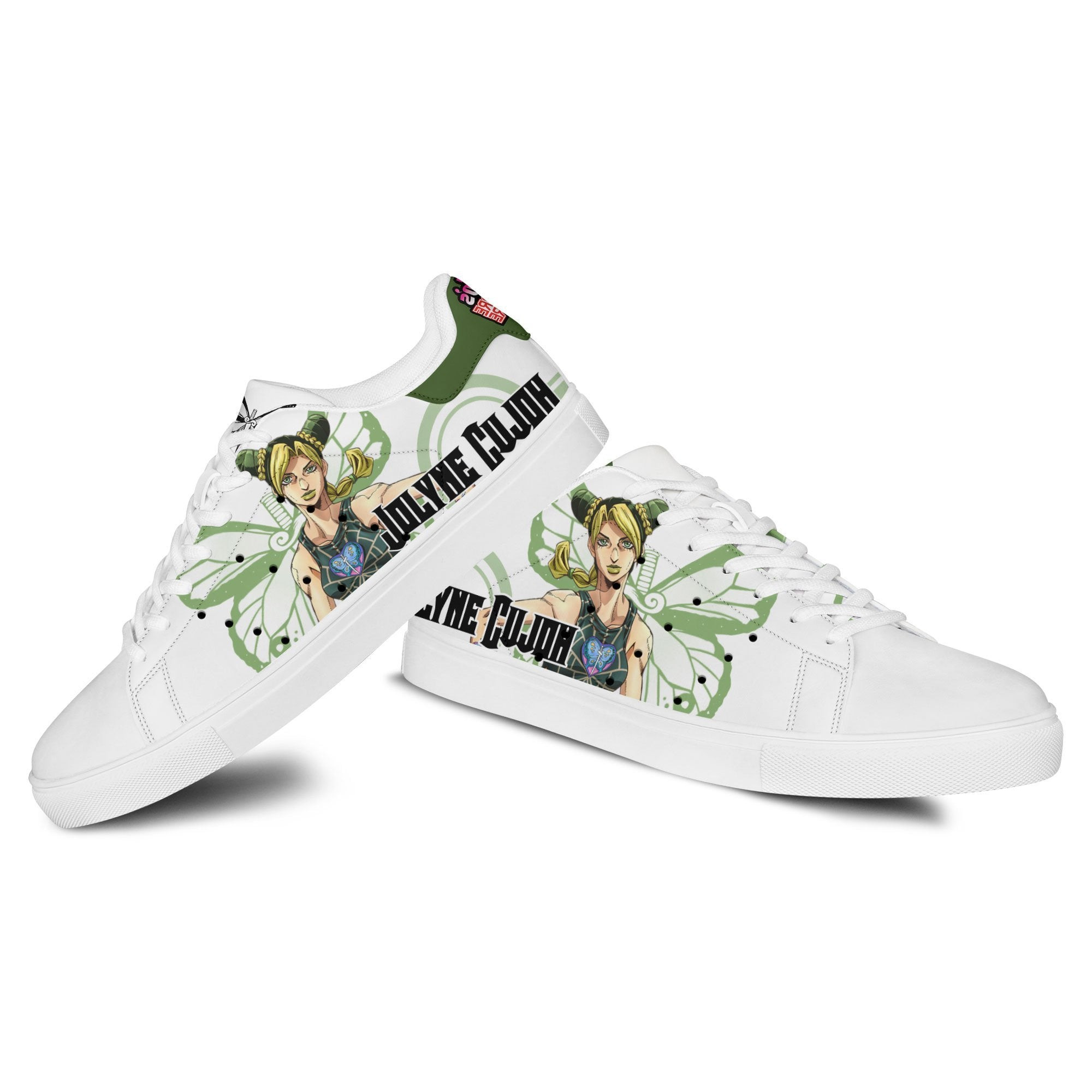 Jolyne Kujoh Skate Sneakers Custom Anime Jojo’s Bizarre Adventure Shoes