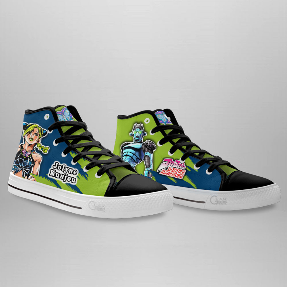 Jolyne Kuujou High Top Shoes JoJo’s Bizarre Adventure Anime Sneakers