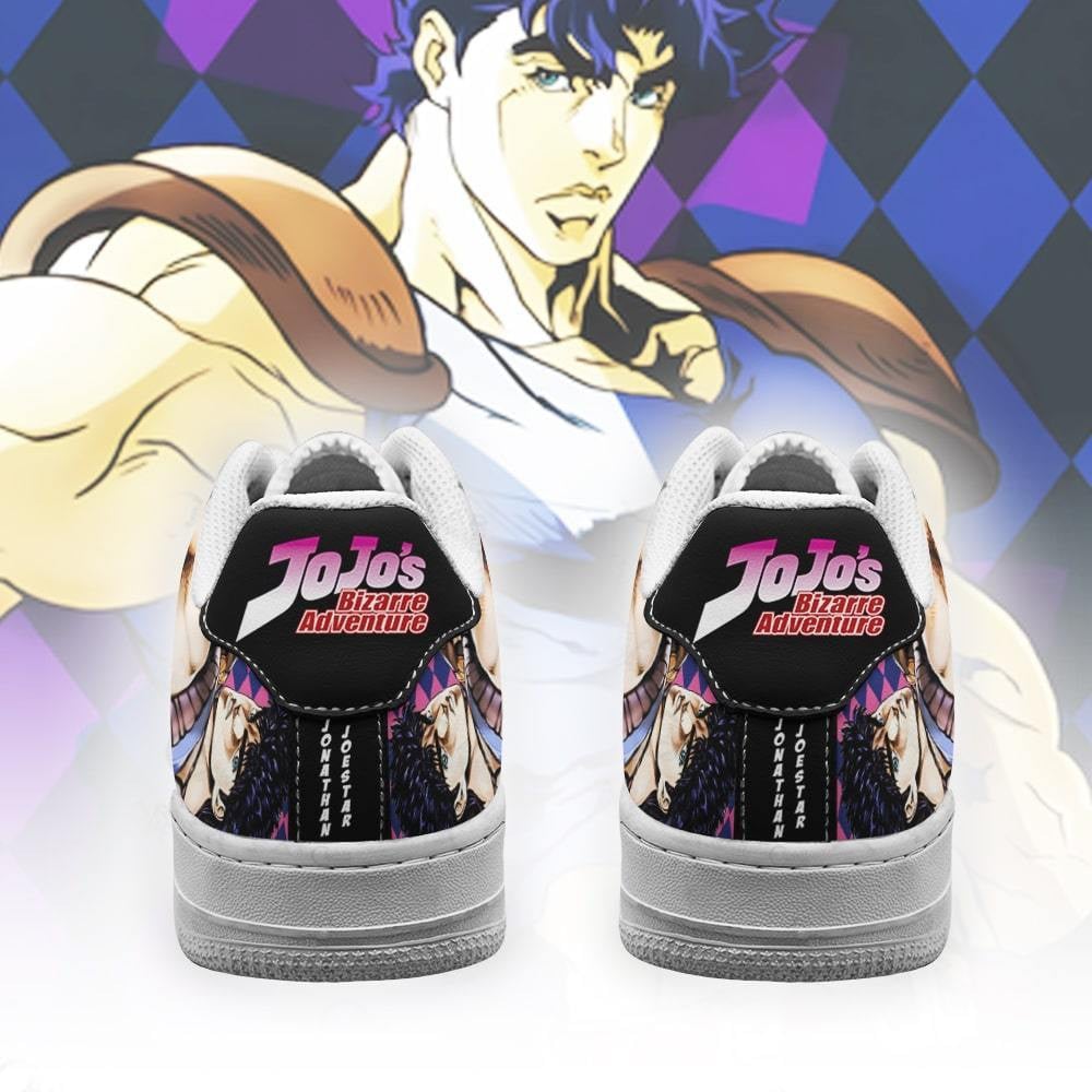 Jonathan Joestar Sneakers JoJo Anime Shoes Fan Gift Idea