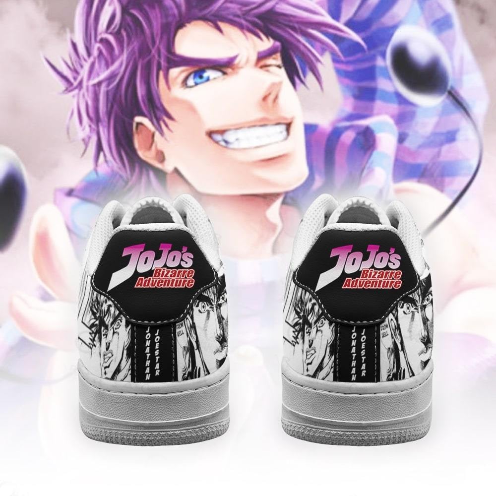 Jonathan Joestar Sneakers Manga Style JoJo’s Anime Shoes Fan Gift