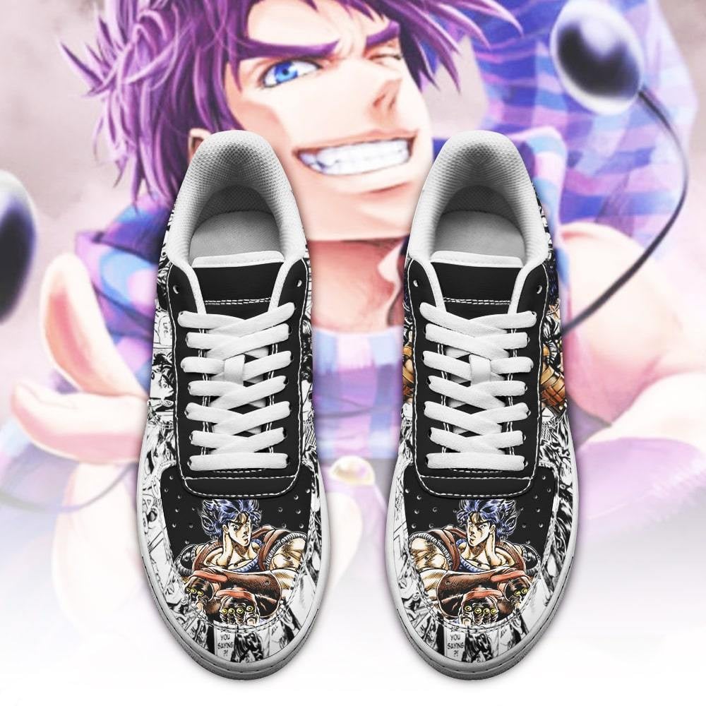 Jonathan Joestar Sneakers Manga Style JoJo’s Anime Shoes Fan Gift