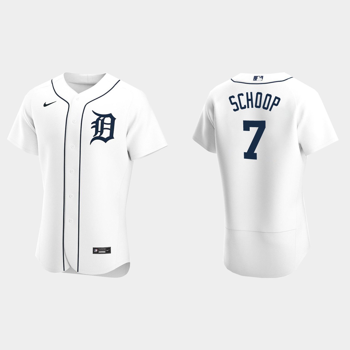 Jonathan Schoop Detroit Tigers Home Jersey - White