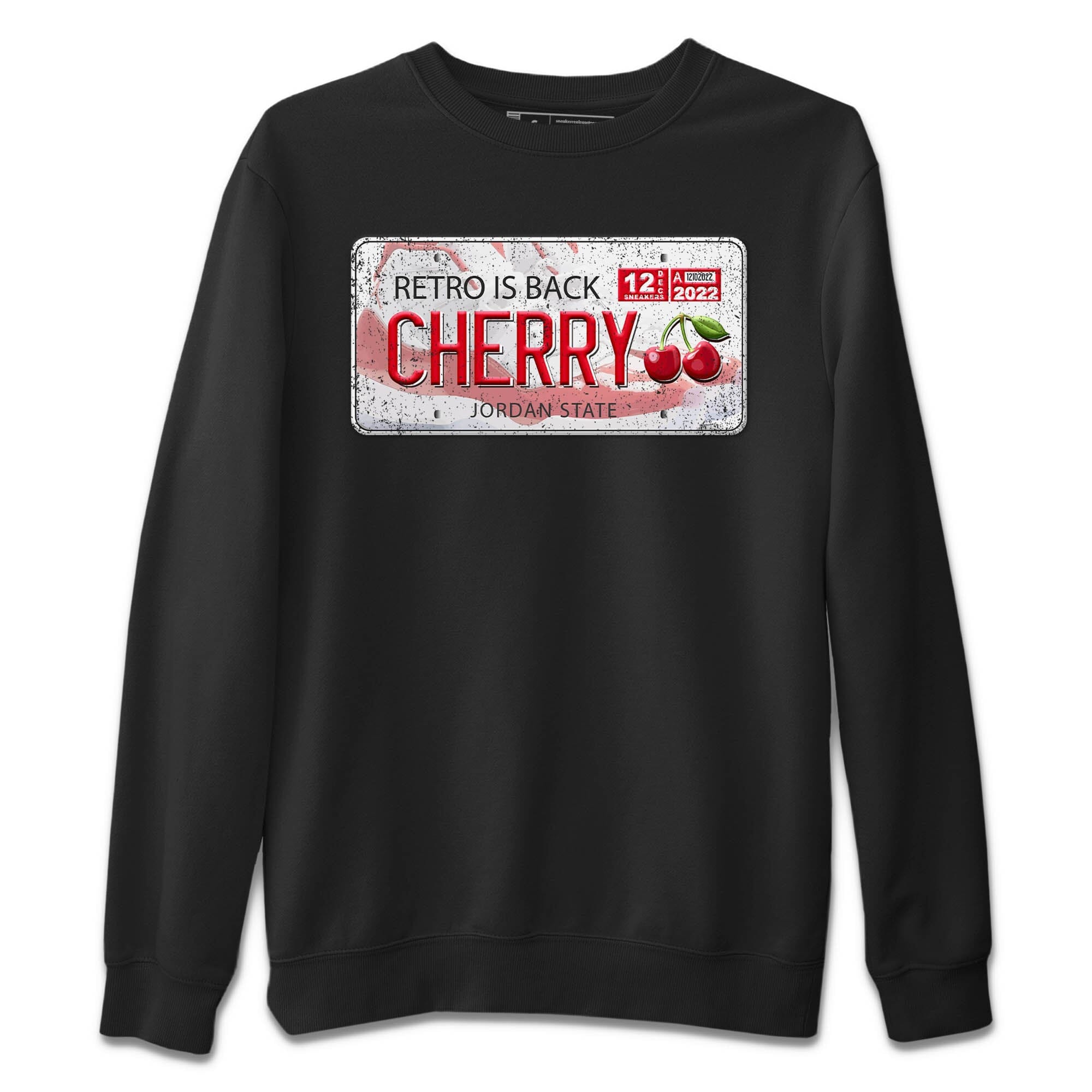 Jordan Plate Unisex Sweater – Air Jordan 11 Cherry, Sneakers Matching Sweater