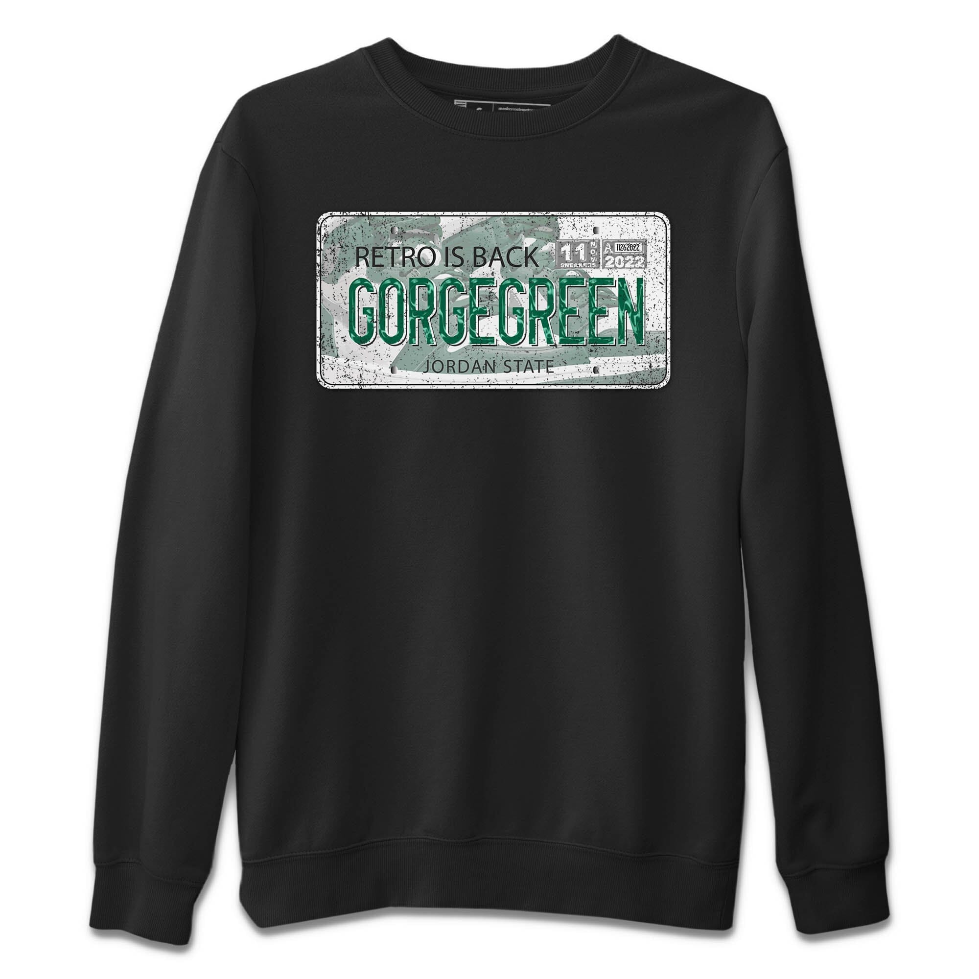 Jordan Plate Unisex Sweater – Air Jordan 1 Gorge Green, Sneakers Matching Sweater