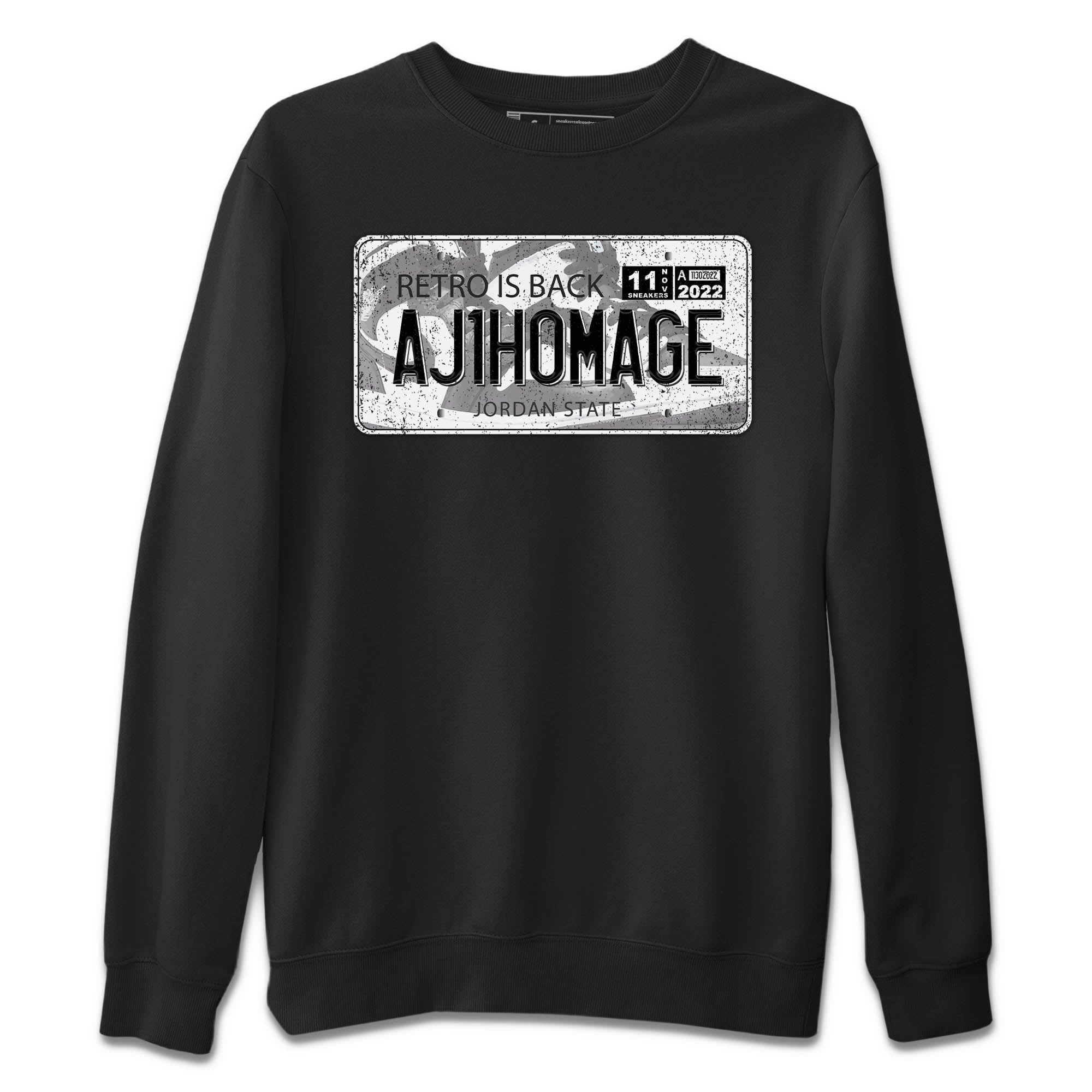 Jordan Plate Unisex Sweater – Air Jordan 1 Homage, Sneakers Matching Sweater