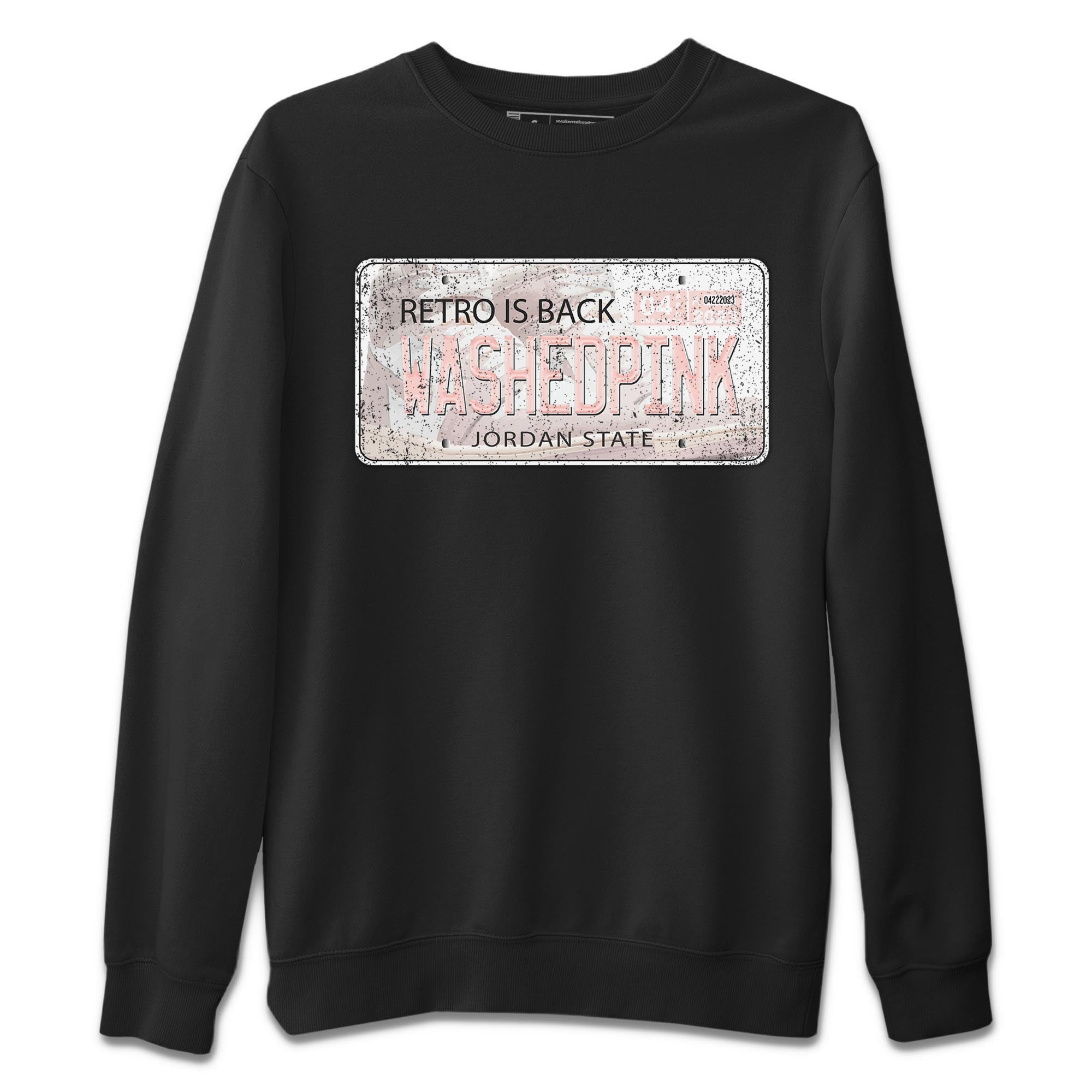 Jordan Plate Unisex Sweater – Air Jordan 1 Washed Pink, Sneakers Matching Sweater