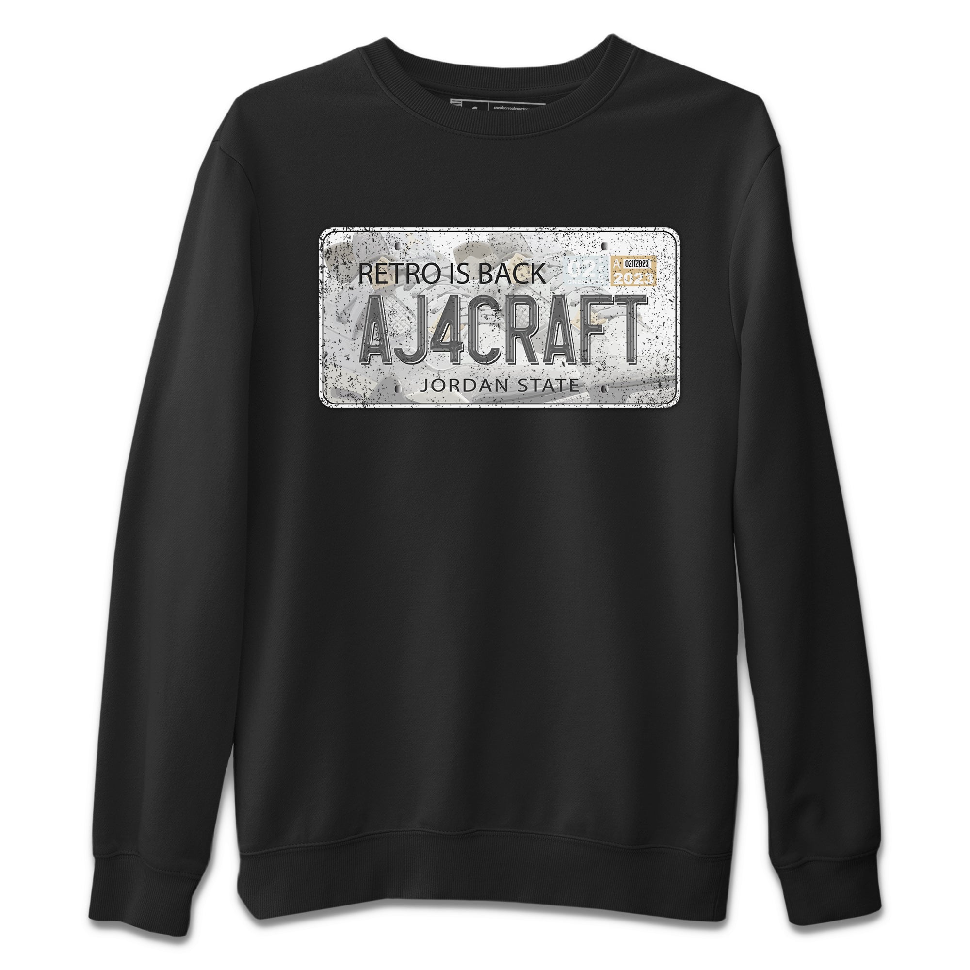 Jordan Plate Unisex Sweater – Air Jordan 4 Craft, Sneakers Matching Sweater