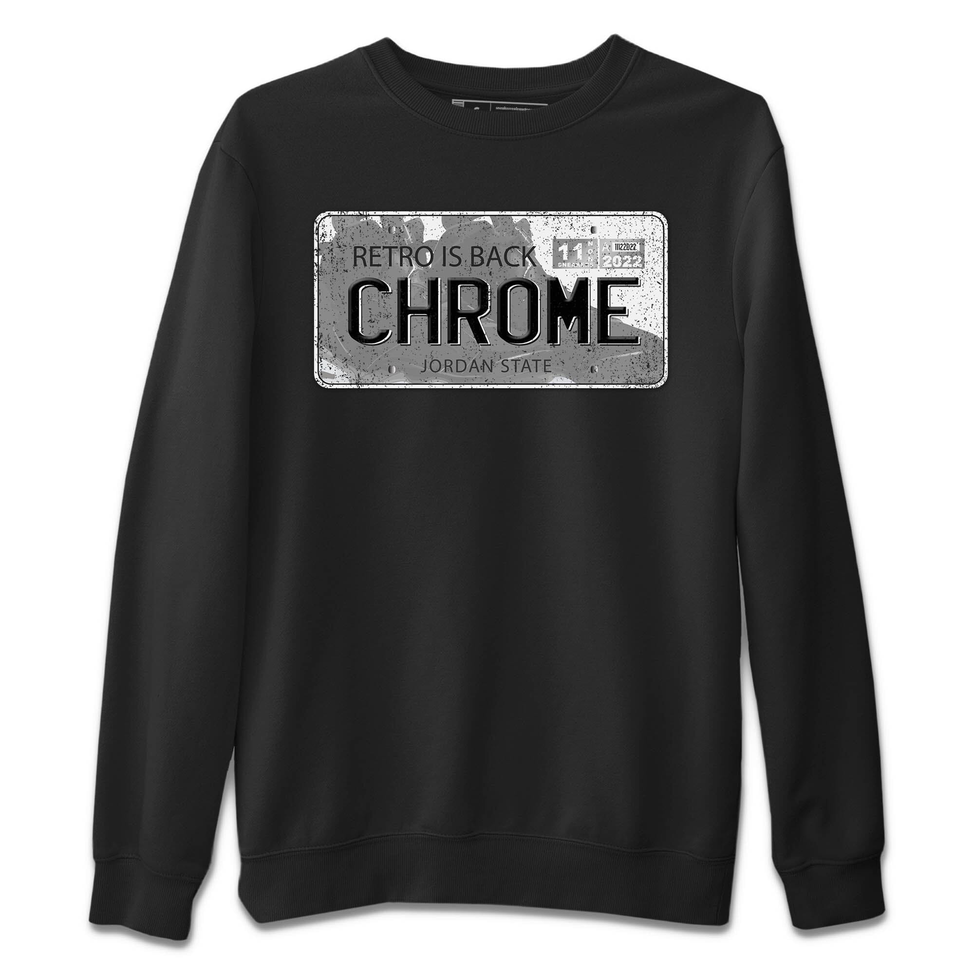 Jordan Plate Unisex Sweater – Air Jordan 6 Chrome, Sneakers Matching Sweater