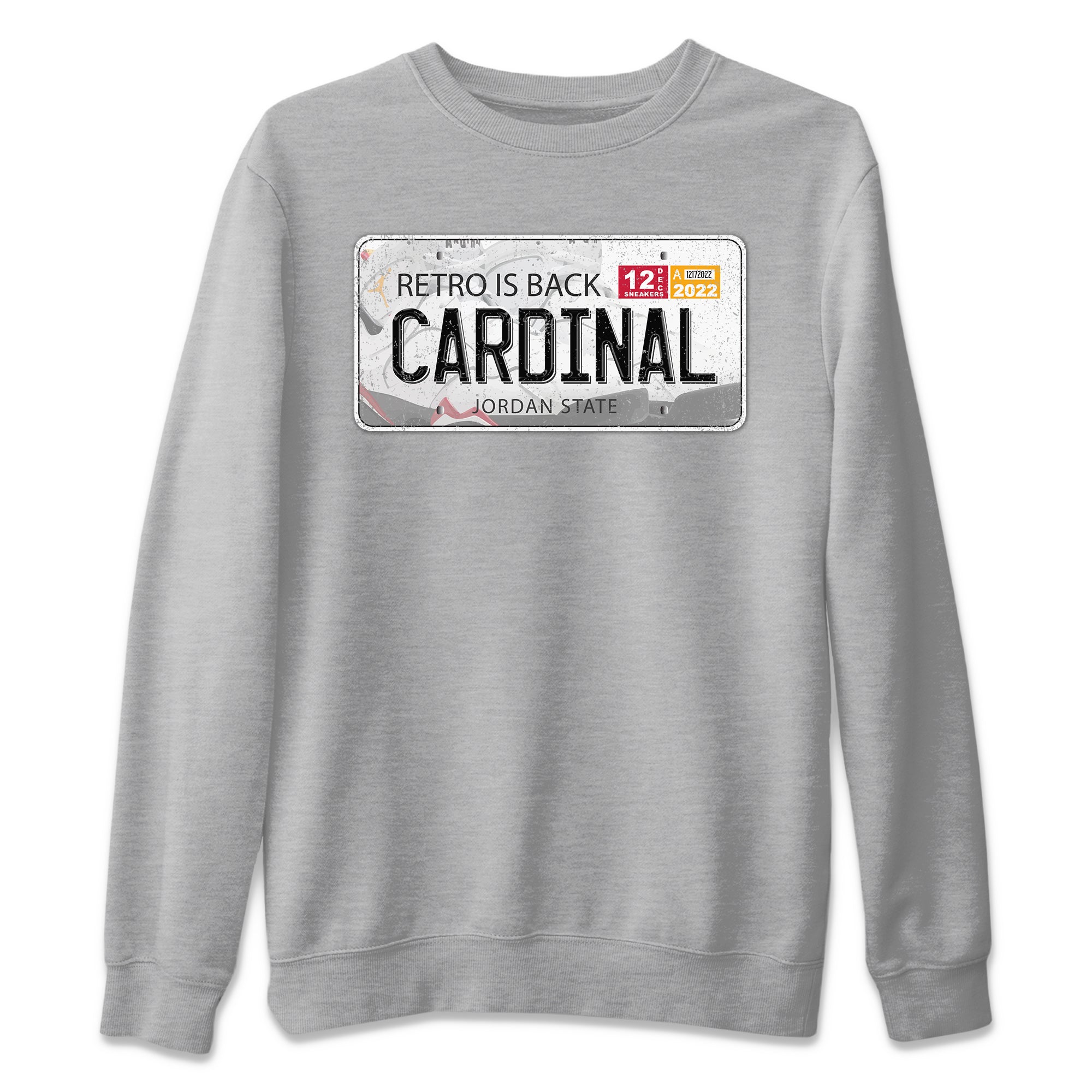 Jordan Plate Unisex Sweater – Air Jordan 7 Cardinal, Sneakers Matching Sweater