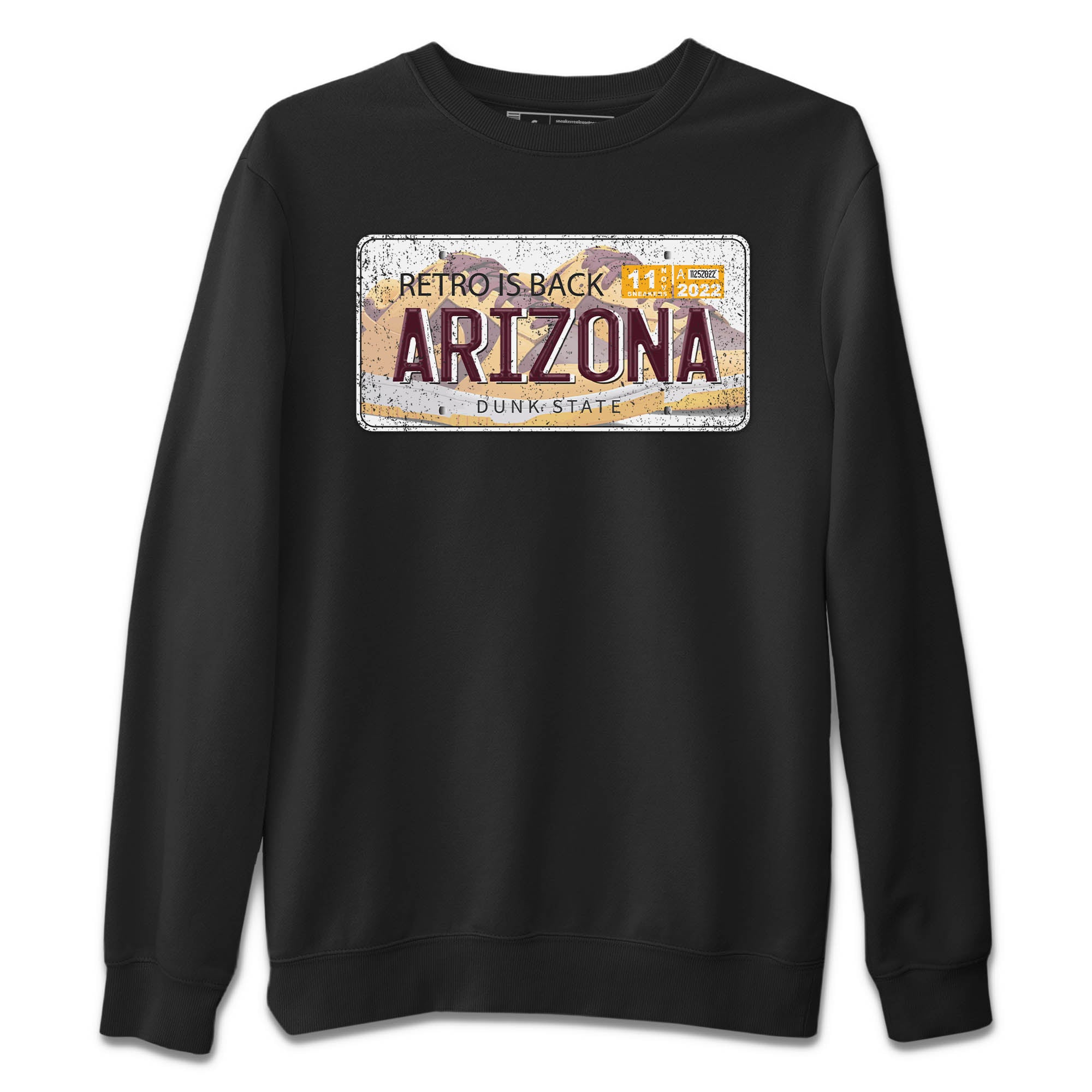 Jordan Plate Unisex Sweater – Dunk Arizona State, Sneakers Matching Sweater