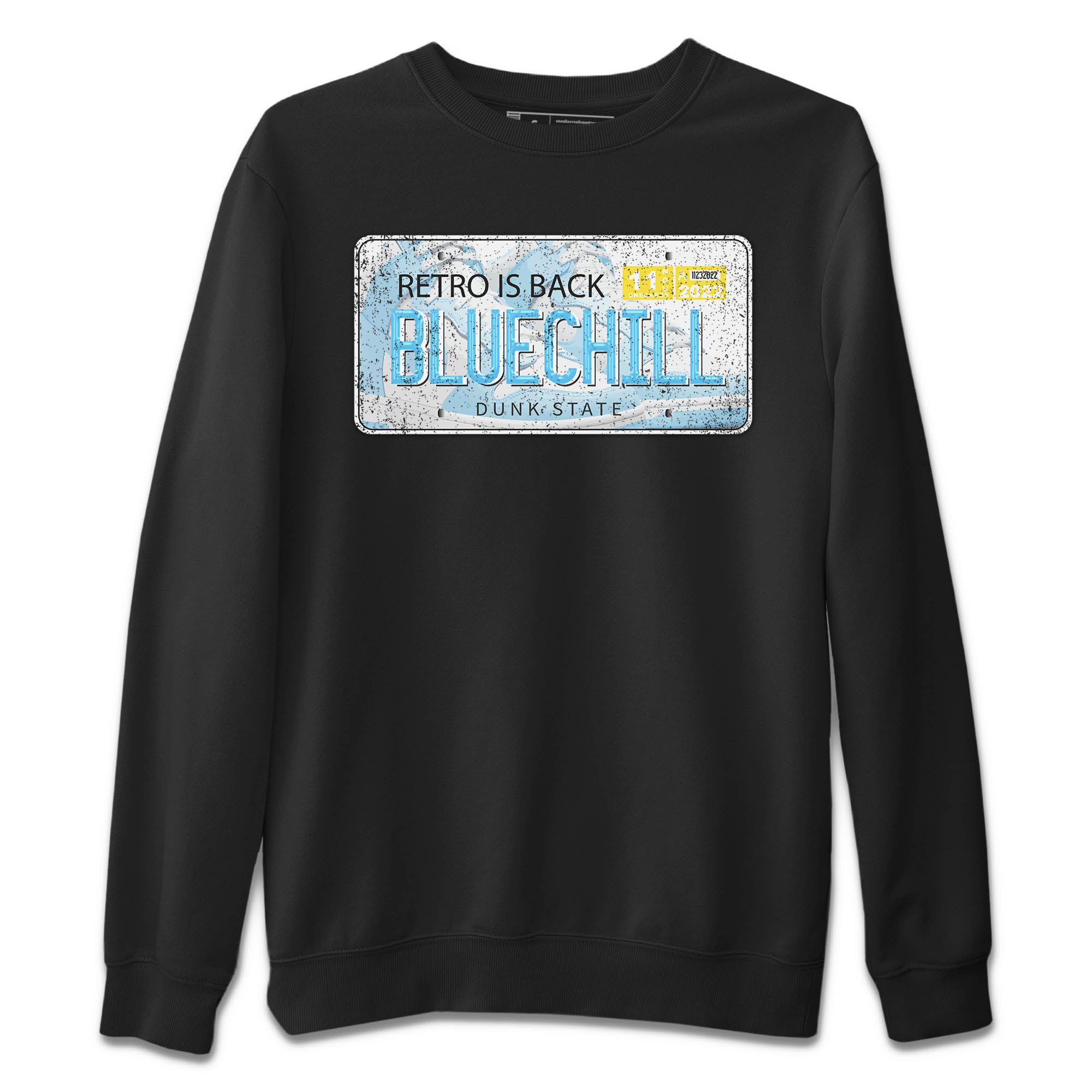 Jordan Plate Unisex Sweater – Dunk Blue Chill, Sneakers Matching Sweater