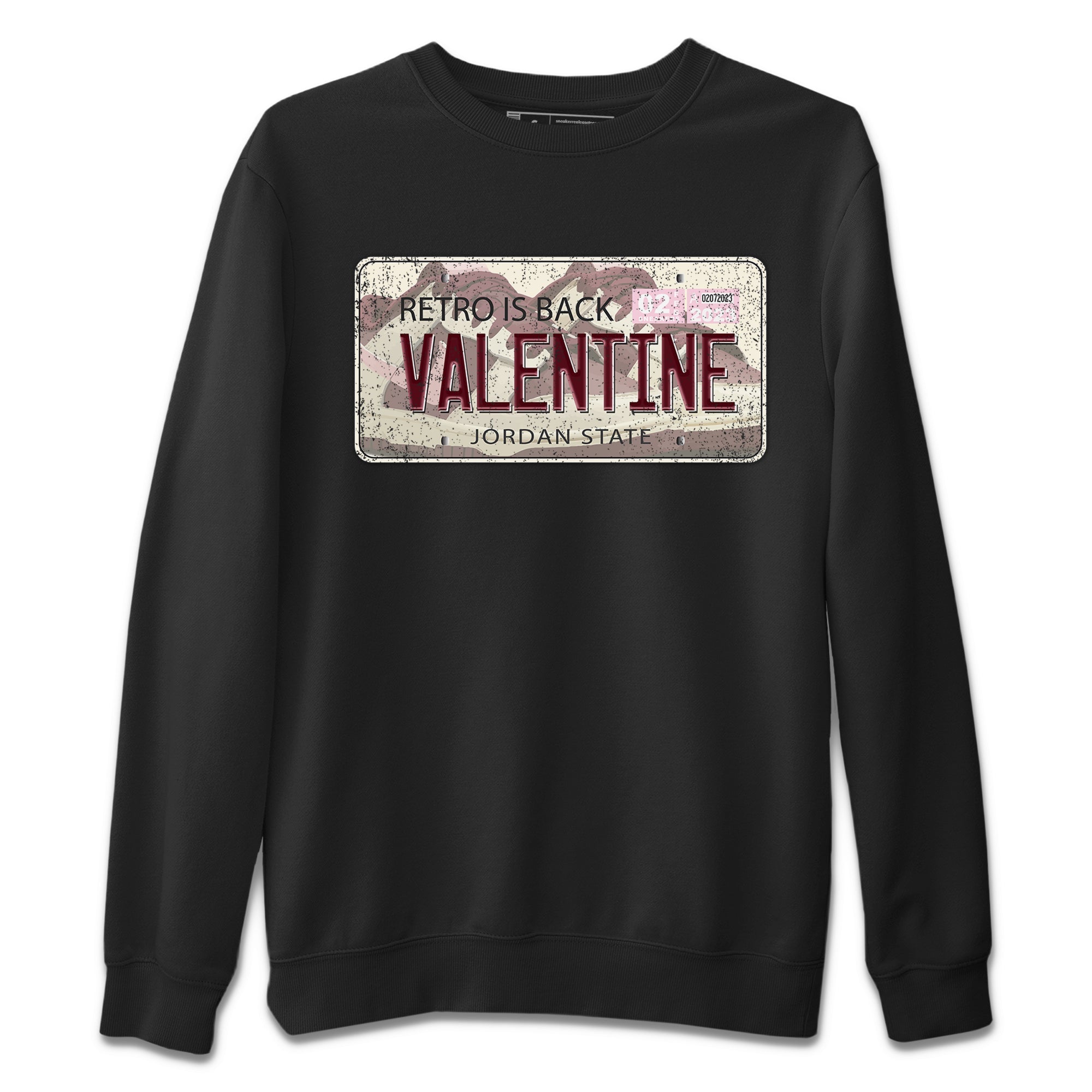 Jordan Plate Unisex Sweater – Dunk Valentines Day, Sneakers Matching Sweater
