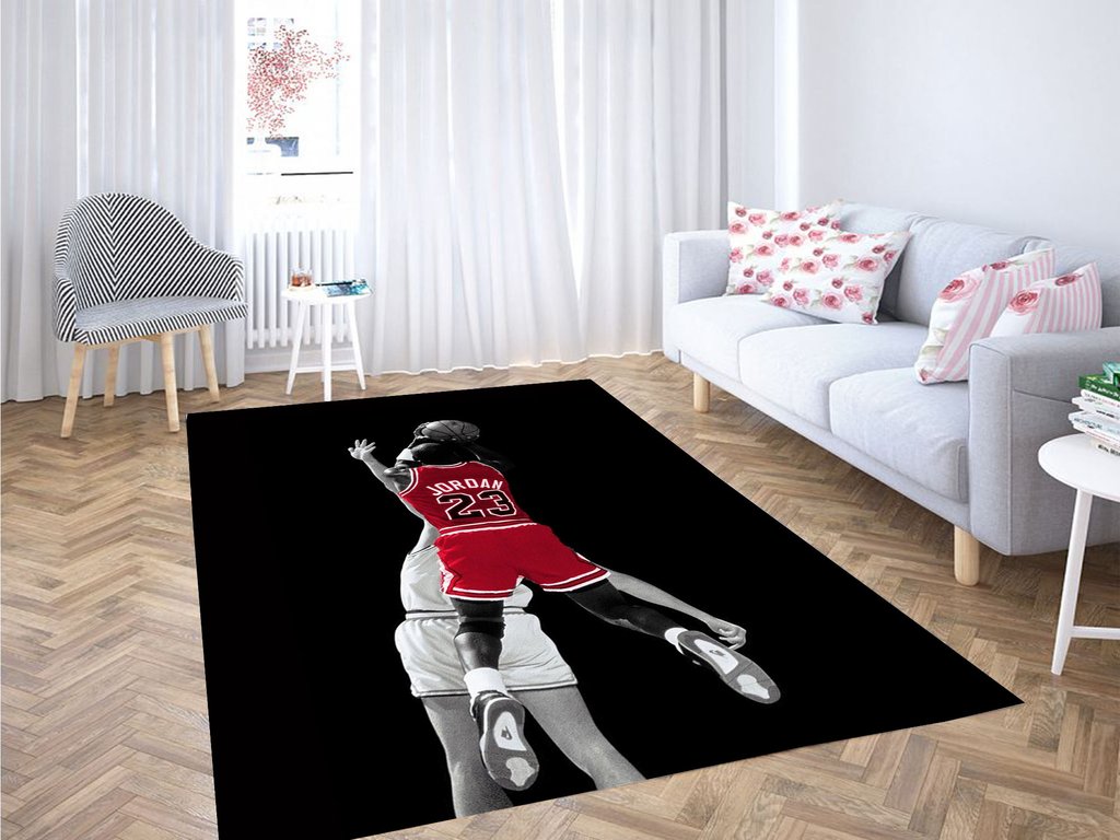 Jordan Player American Basketball Living Room Modern Carpet Rectangle Rug