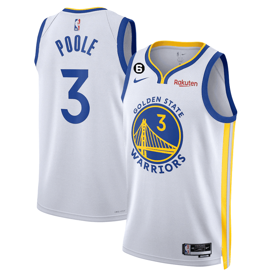 Jordan Poole Men's Golden State Warriors 2022/23 Collection Association Jersey - All Stitched