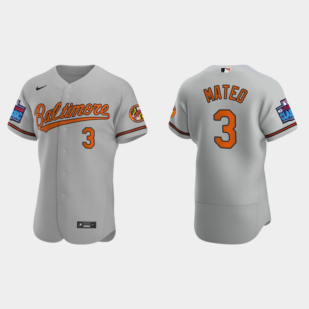 Jorge Mateo Baltimore Orioles 2022 Little League Classic Jersey - Gray
