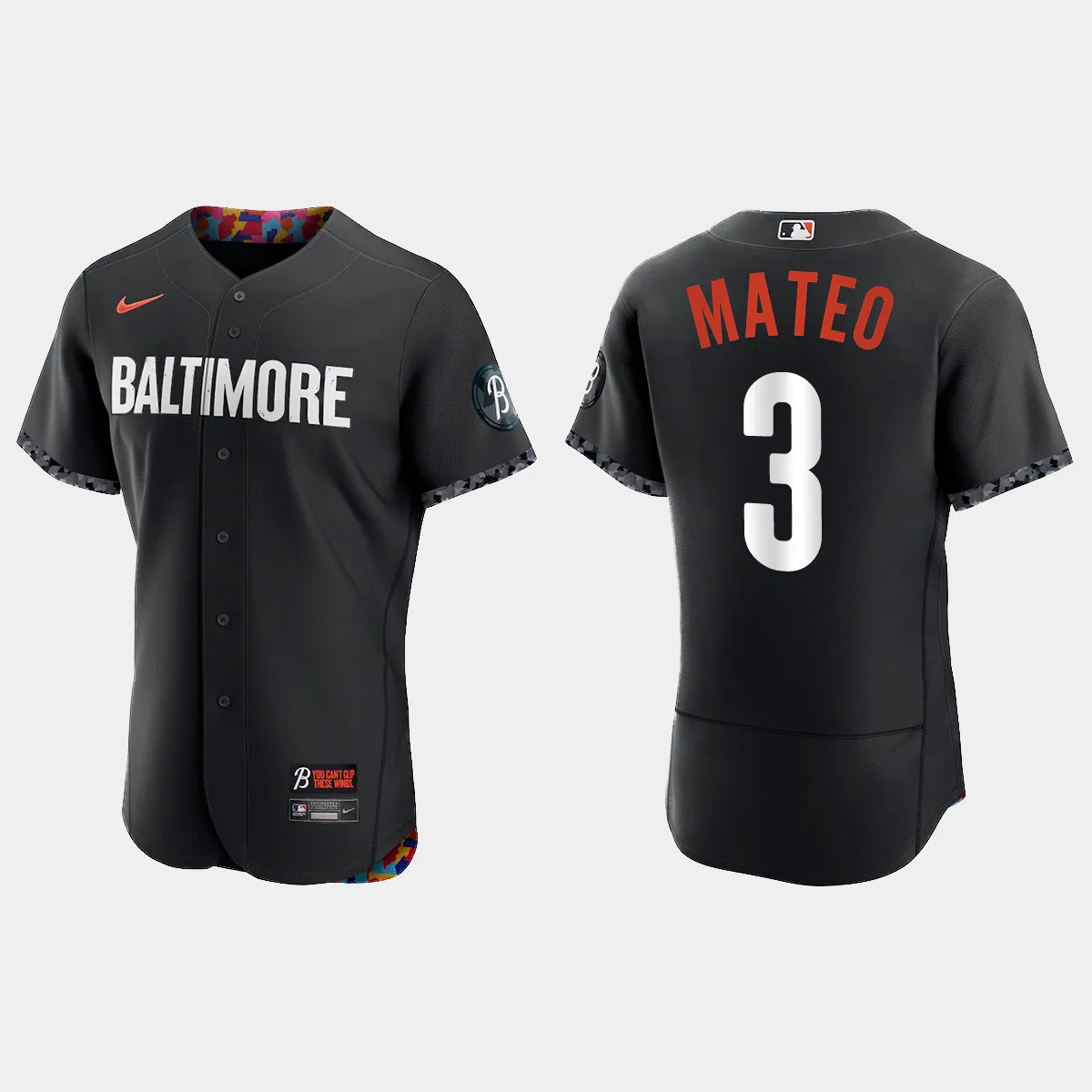 Jorge Mateo Baltimore Orioles 2023 City Connect Jersey - Black