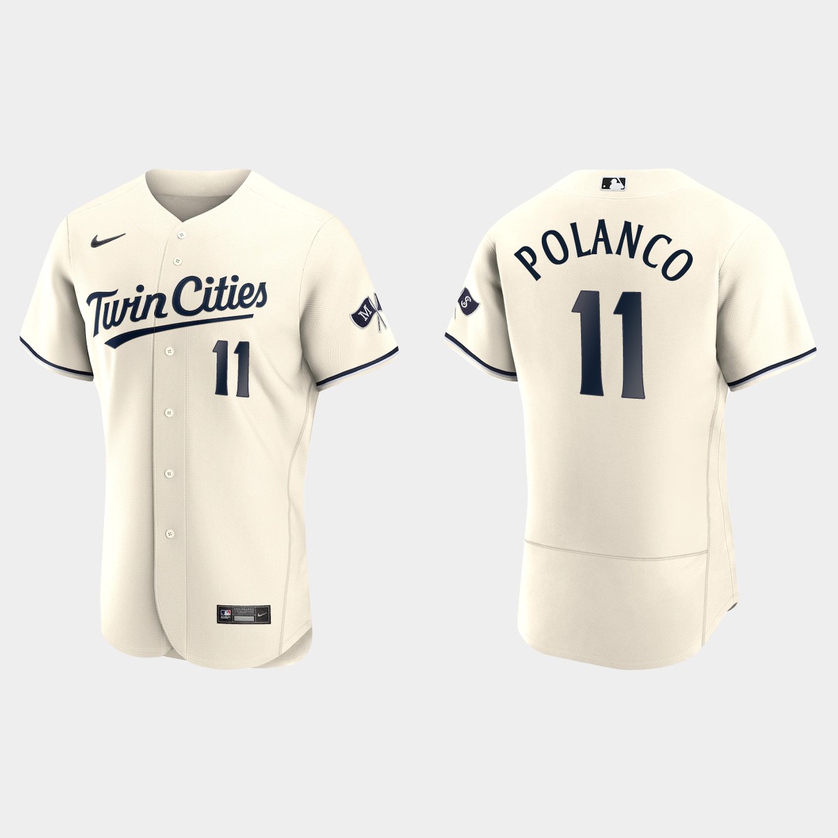 Jorge Polanco Minnesota Twins 2023 Jersey - Cream