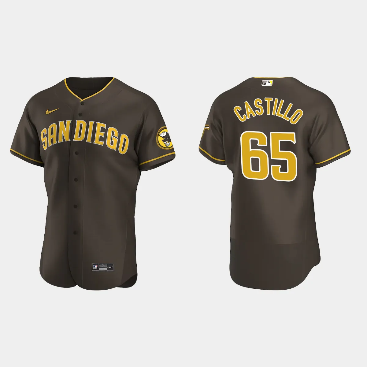 Jose Castillo San Diego Padres Road Jersey - Brown