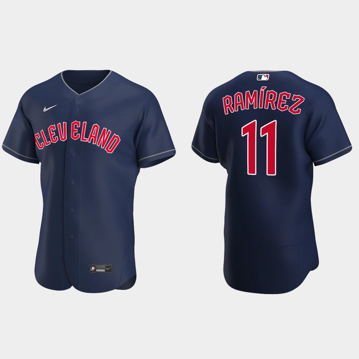 Jose Ramirez Cleveland Guardians Alternate Jersey - Navy
