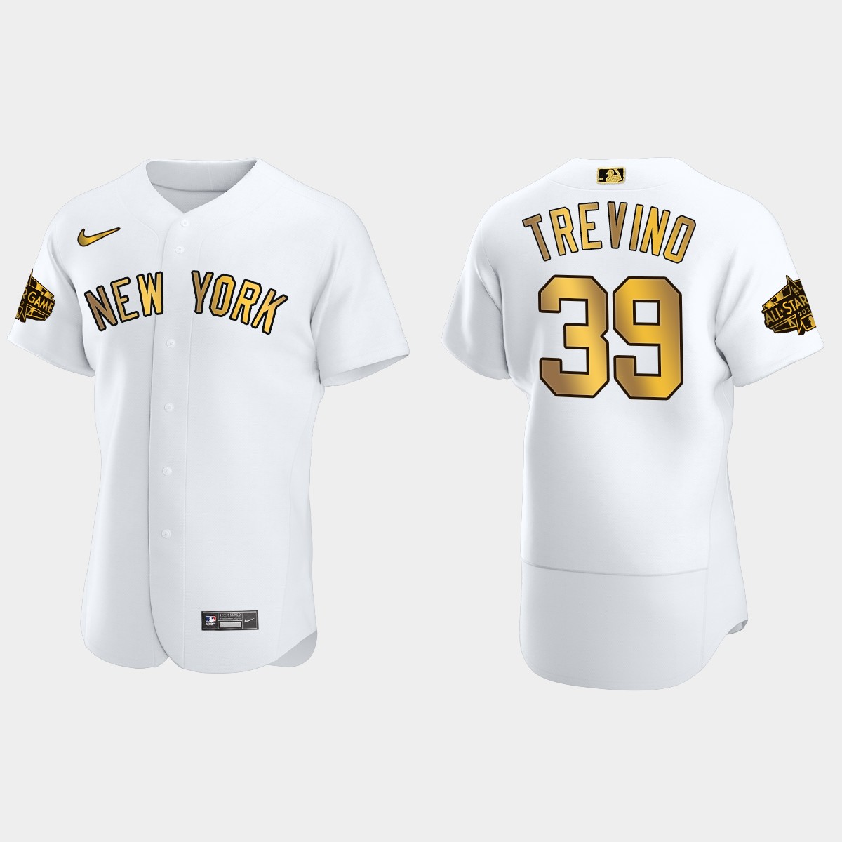 Jose Trevino New York Yankees 2022 MLB All-Star Game Jersey - White