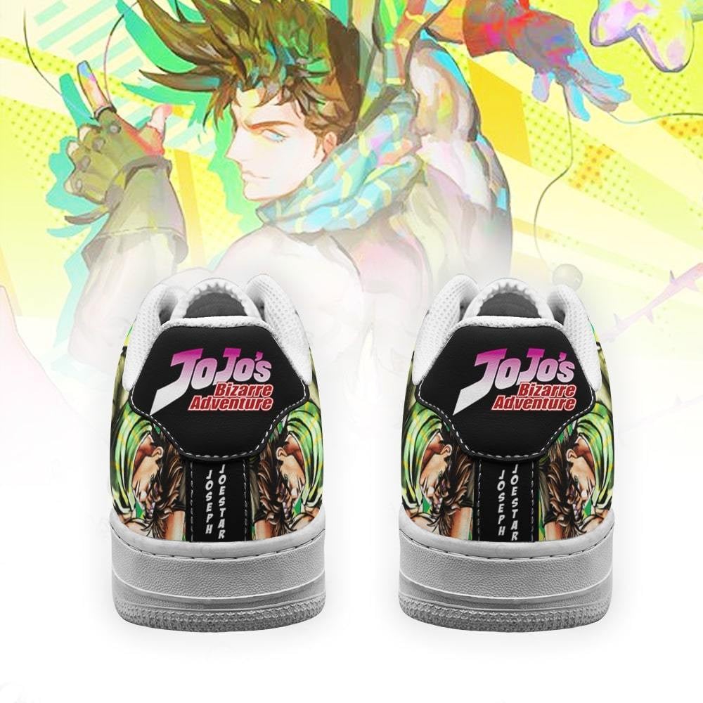 Joseph Joestar Sneakers JoJo Anime Shoes Fan Gift Idea