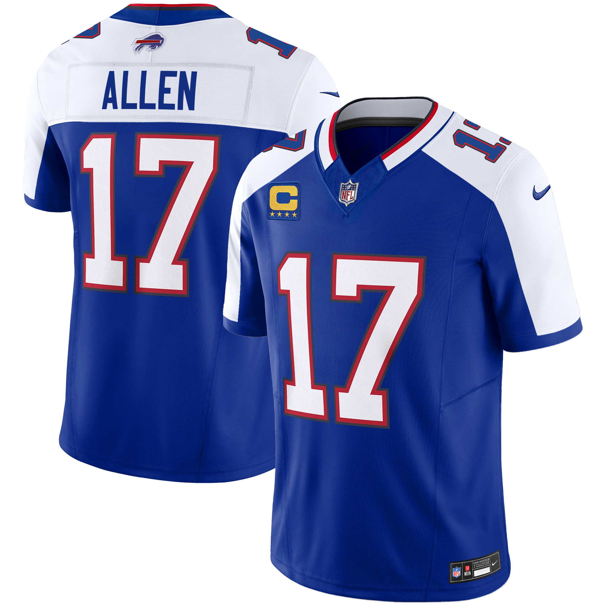 Josh Allen Buffalo Bills Vapor Limited Alternate Jersey - All Stitched 
