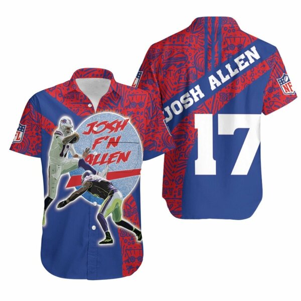 Josh Allen Fantasy Player Of The Year Buffalo Bills For Bills Fans Hawaiian Shirt