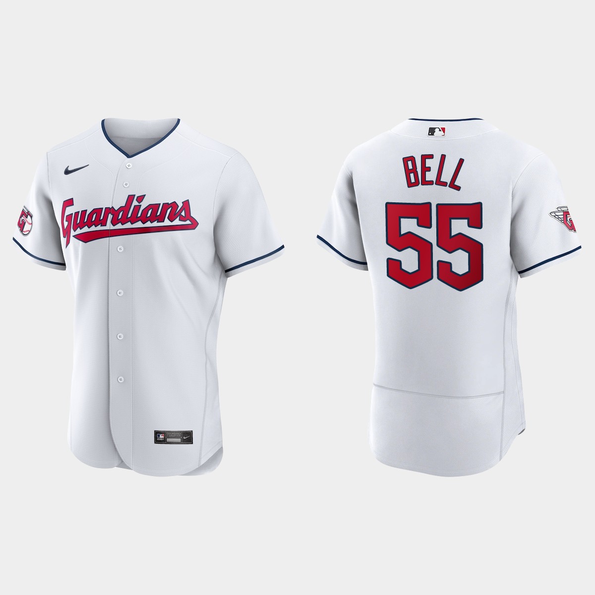 Josh Bell Cleveland Guardians Jersey - White