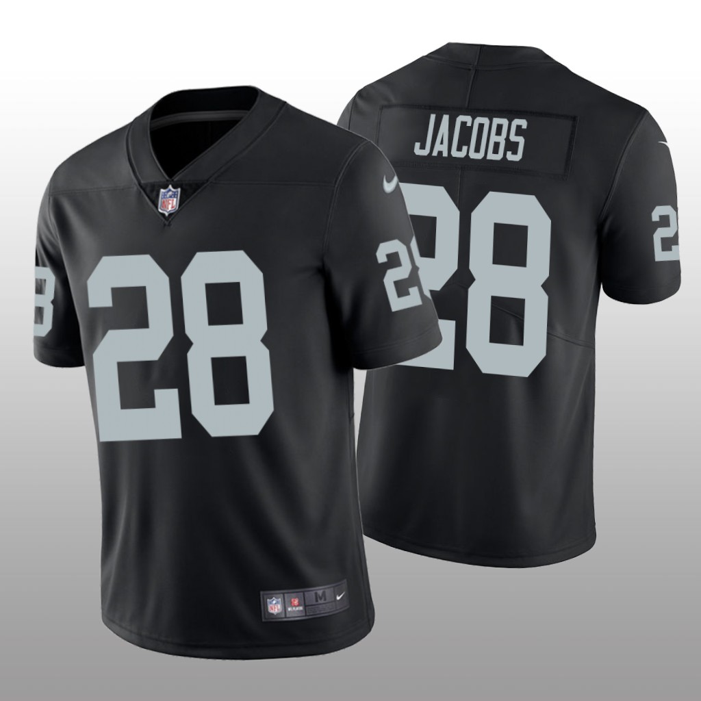Josh Jacobs Oakland Raiders Black NFL Draft Vapor Limited Jersey
