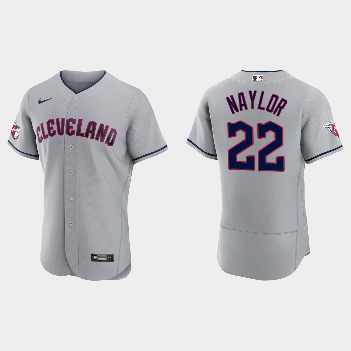 Josh Naylor Cleveland Guardians Jersey - Gray