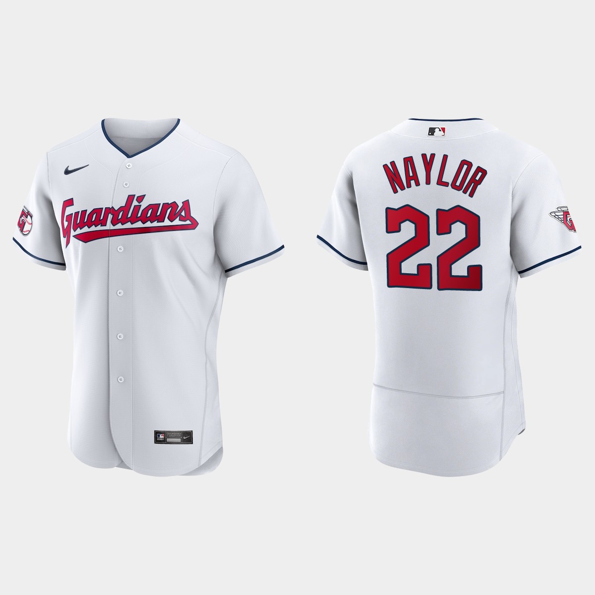 Josh Naylor Cleveland Guardians Jersey - White