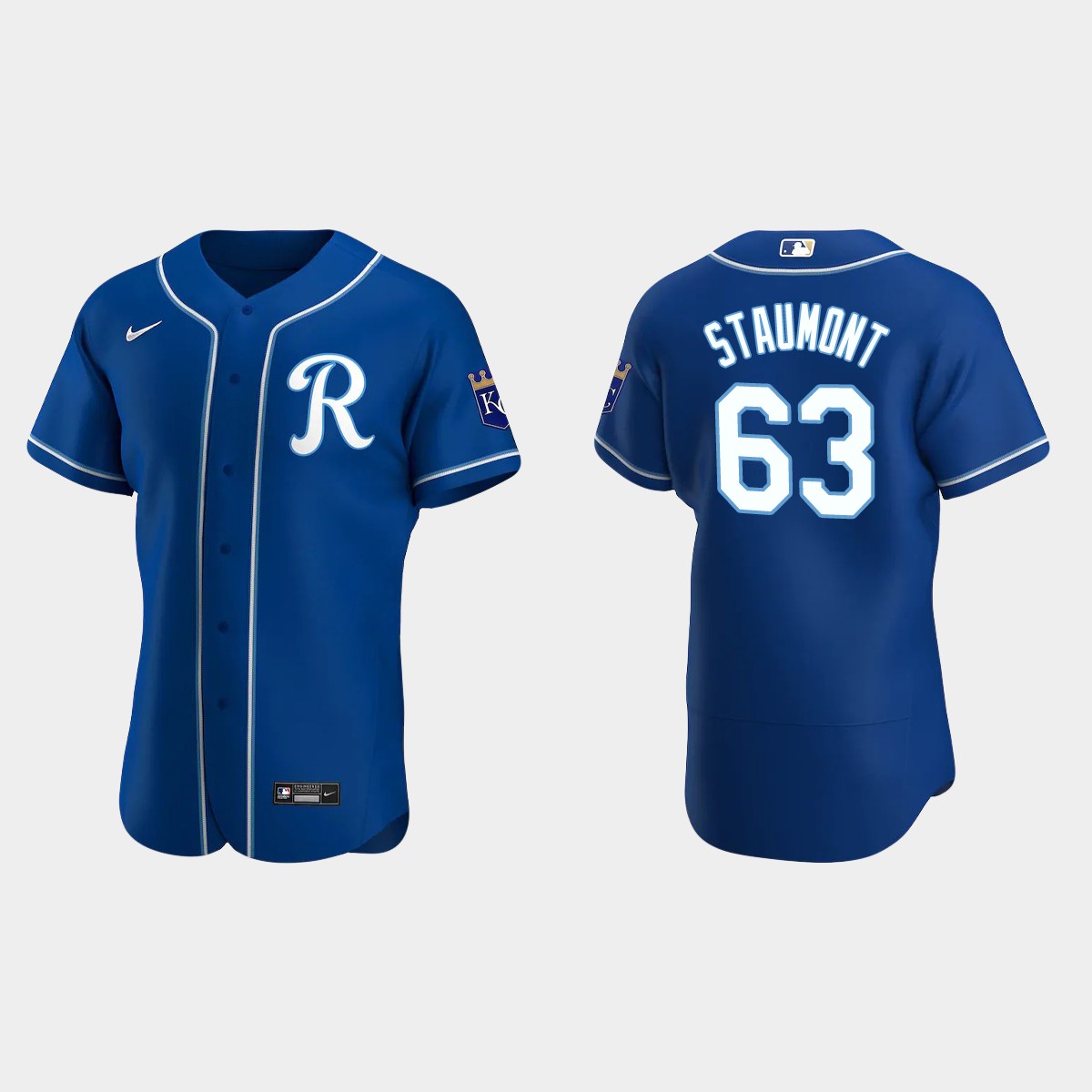 Josh Staumont #63 Kansas City Royals Jersey - Royal