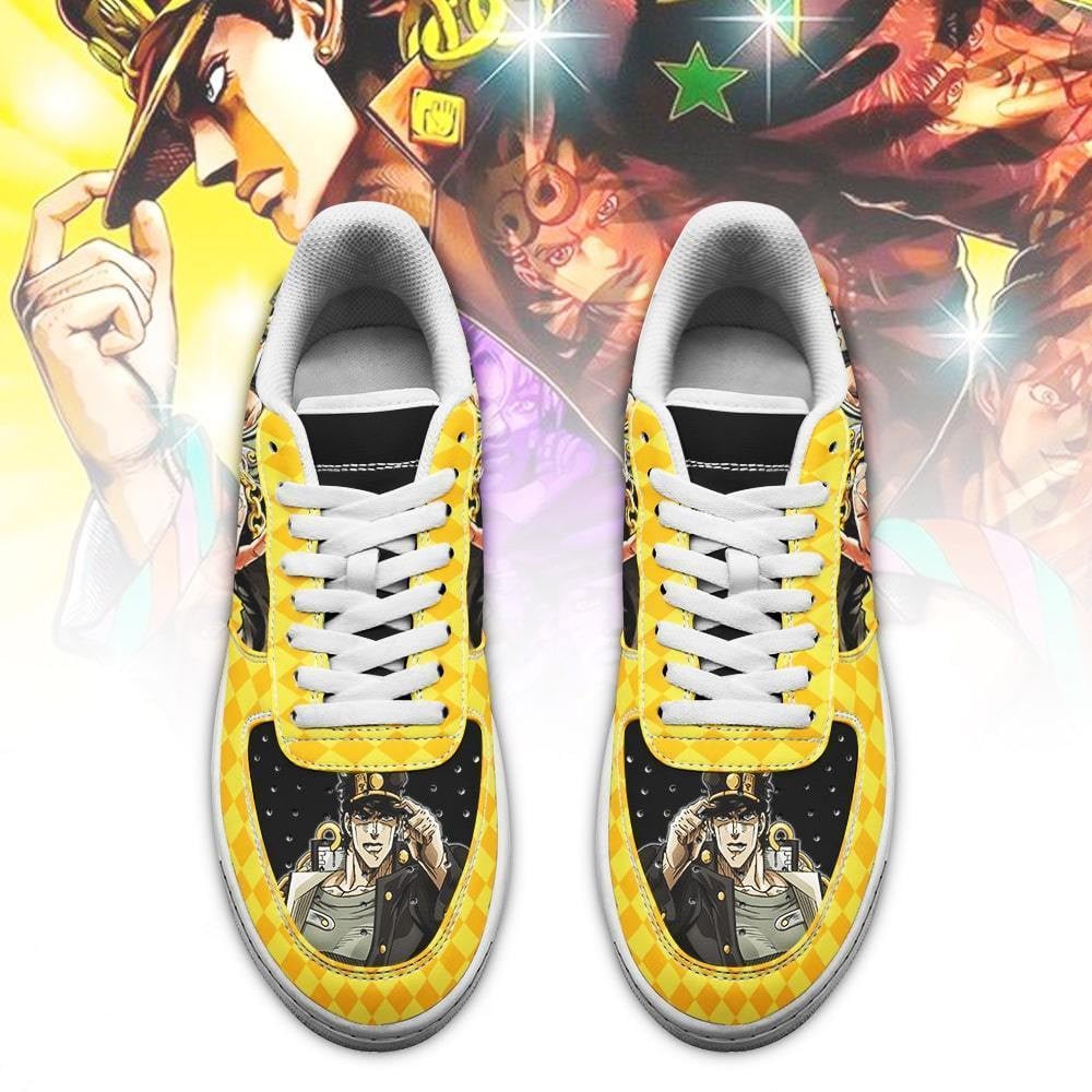 Jotaro Kujo Sneakers JoJo Anime Shoes Fan Gift Idea
