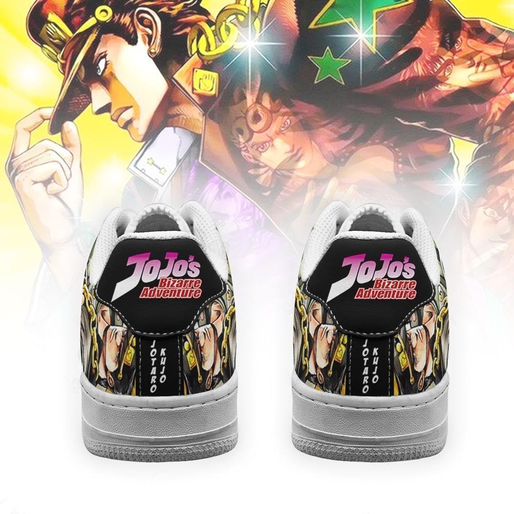 Jotaro Kujo Sneakers JoJo Anime Shoes Fan Gift Idea