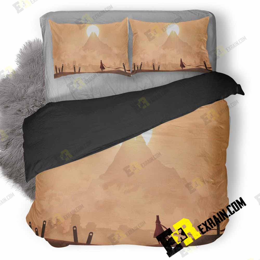 Journey Game 6H 3D Customized Duvet Cover Bedding Set