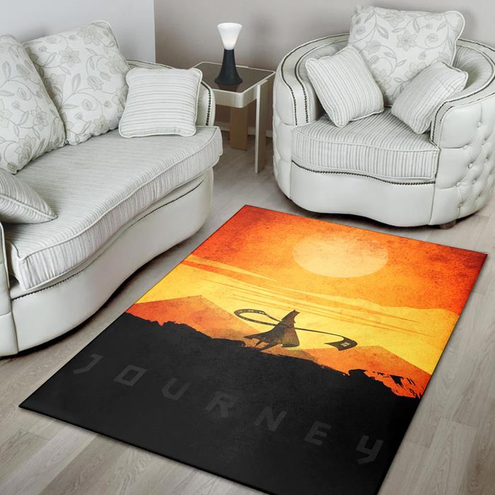 Journey of Zelda Rectangle Rug – Custom Size And Printing